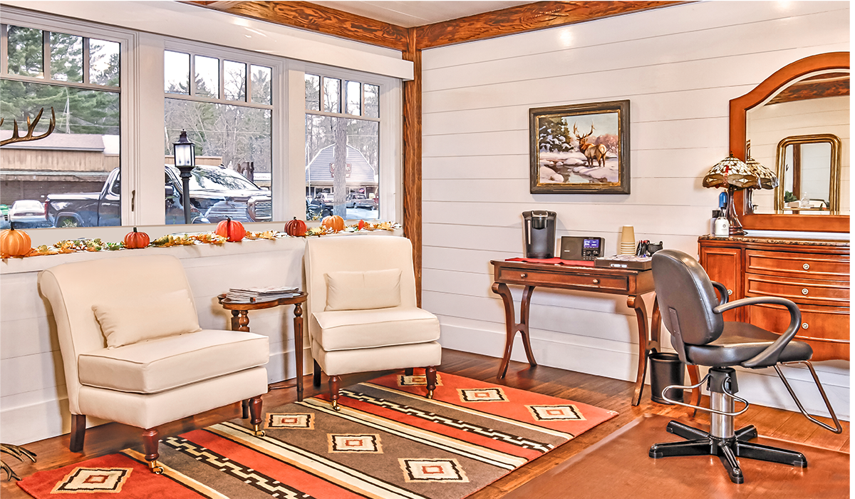 Enjoy our beautiful, calming waiting area.