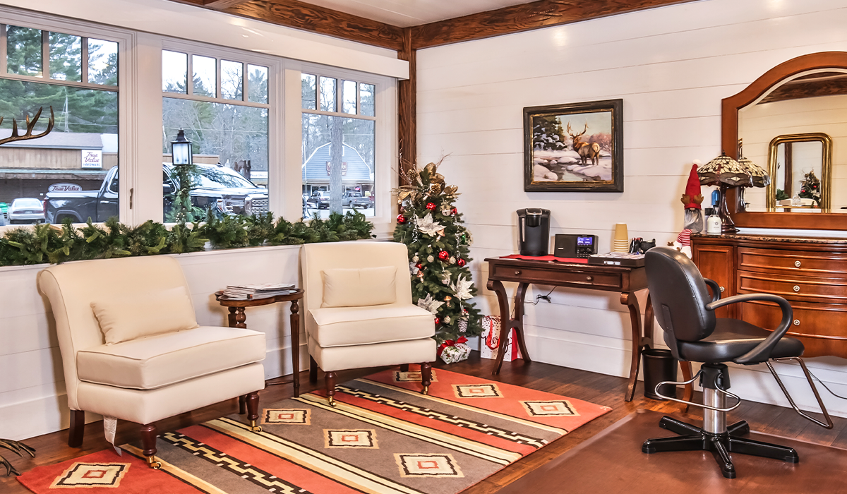 Enjoy our beautiful, calming waiting area.