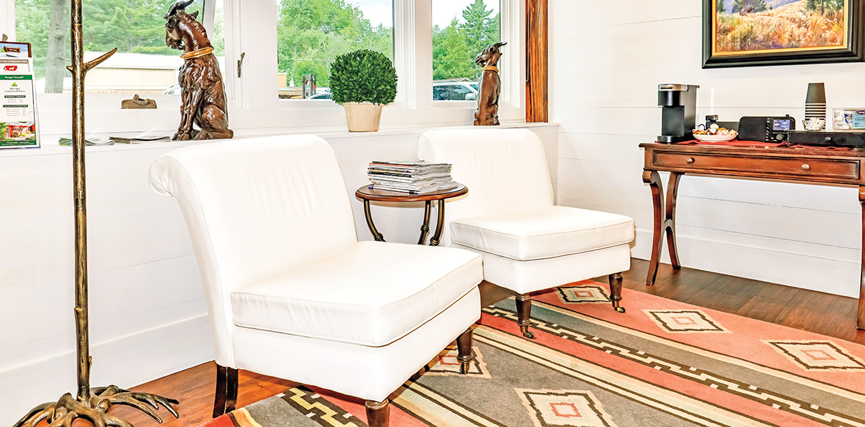 Your peaceful getaway, only steps from The Lodge and The Spa.